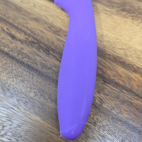 TOMODASHI 7" Santoku Purple with Cover Kitchen Knife - Picture 5 of 5